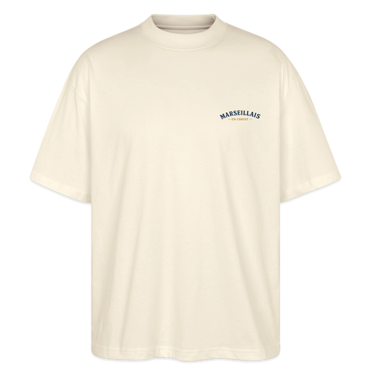 Stanley/Stella Oversized Unisex Organic T-shirt Blaster 2.0 - soft Ecru