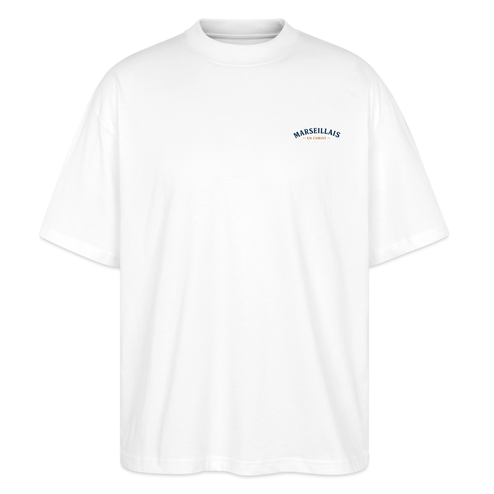 T-shirt Premium bio oversize Unisexe - blanc