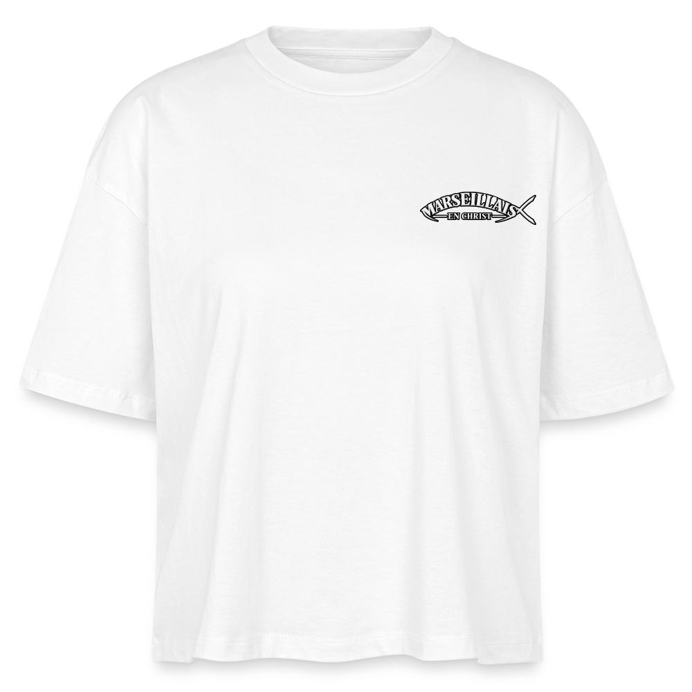 T-shirt bio 3 " MARSEILLAIS EN CHRIST " Unisexe - blanc