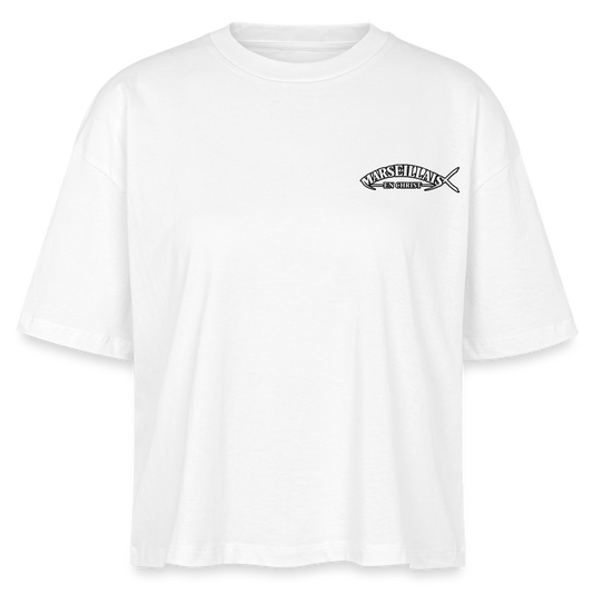 T-shirt bio 3 " MARSEILLAIS EN CHRIST " Unisexe - blanc