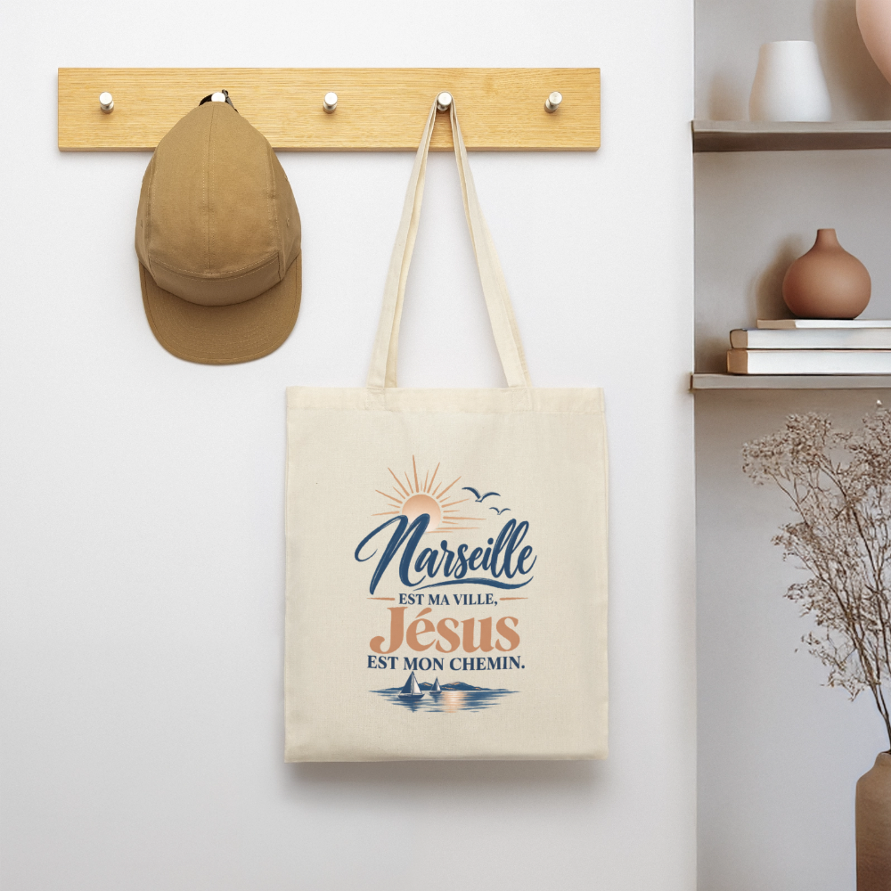 Tote Bag "Marseille est ma ville " - nature