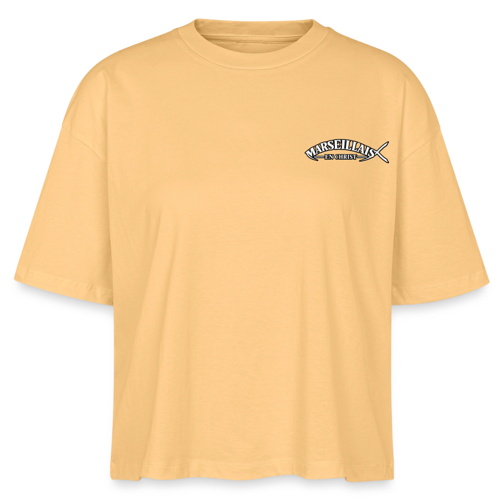 T-shirt bio 3 " MARSEILLAIS EN CHRIST " Unisexe - nèfle du Japon