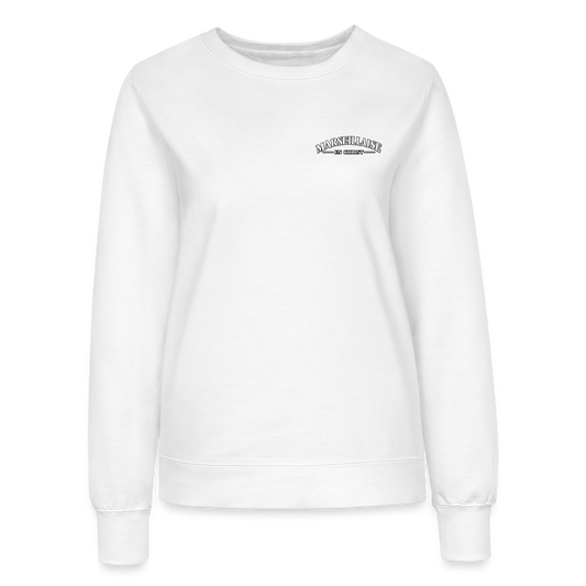 Sweat Femme " Marseillaise en Christ " - blanc