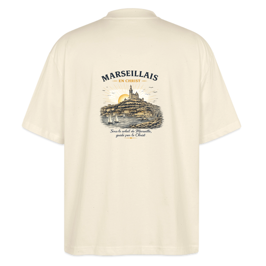 Stanley/Stella Oversized Unisex Organic T-shirt Blaster 2.0 - soft Ecru