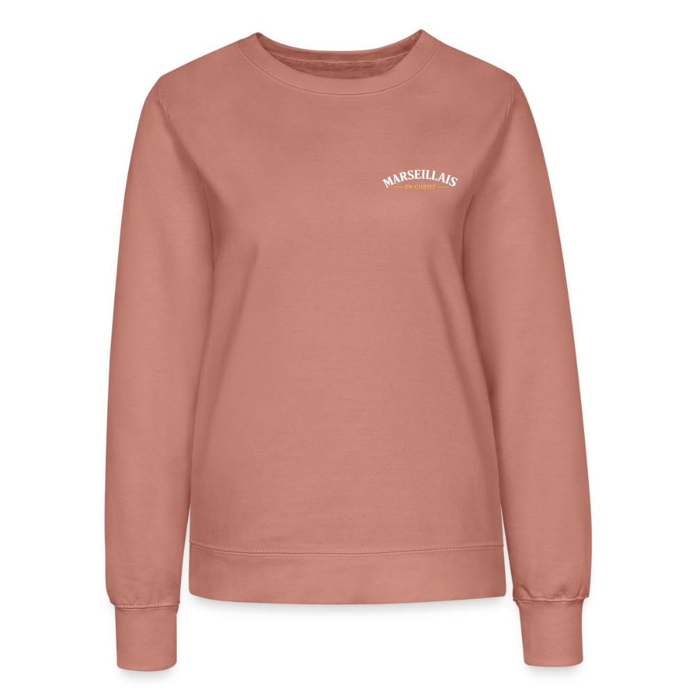 Sweat Femme - rose poudré