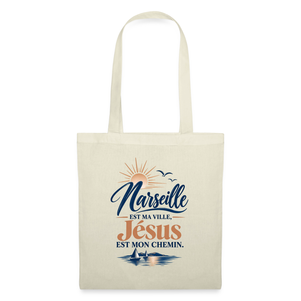 Tote Bag "Marseille est ma ville " - nature