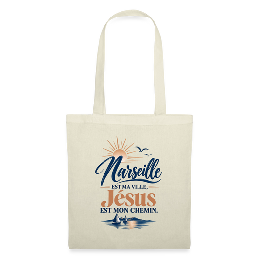 Tote Bag "Marseille est ma ville " - nature