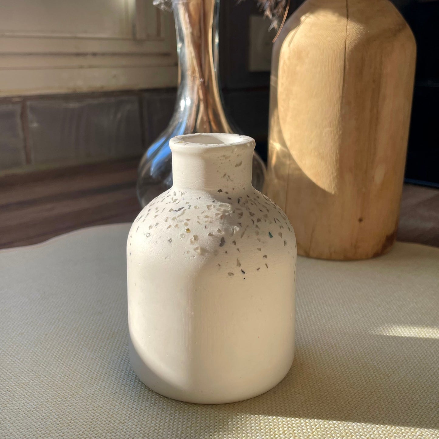 Vase Esther Kollektion „Strahlende Reinheit“